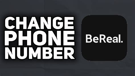 change bereal phone number|Changed phone number